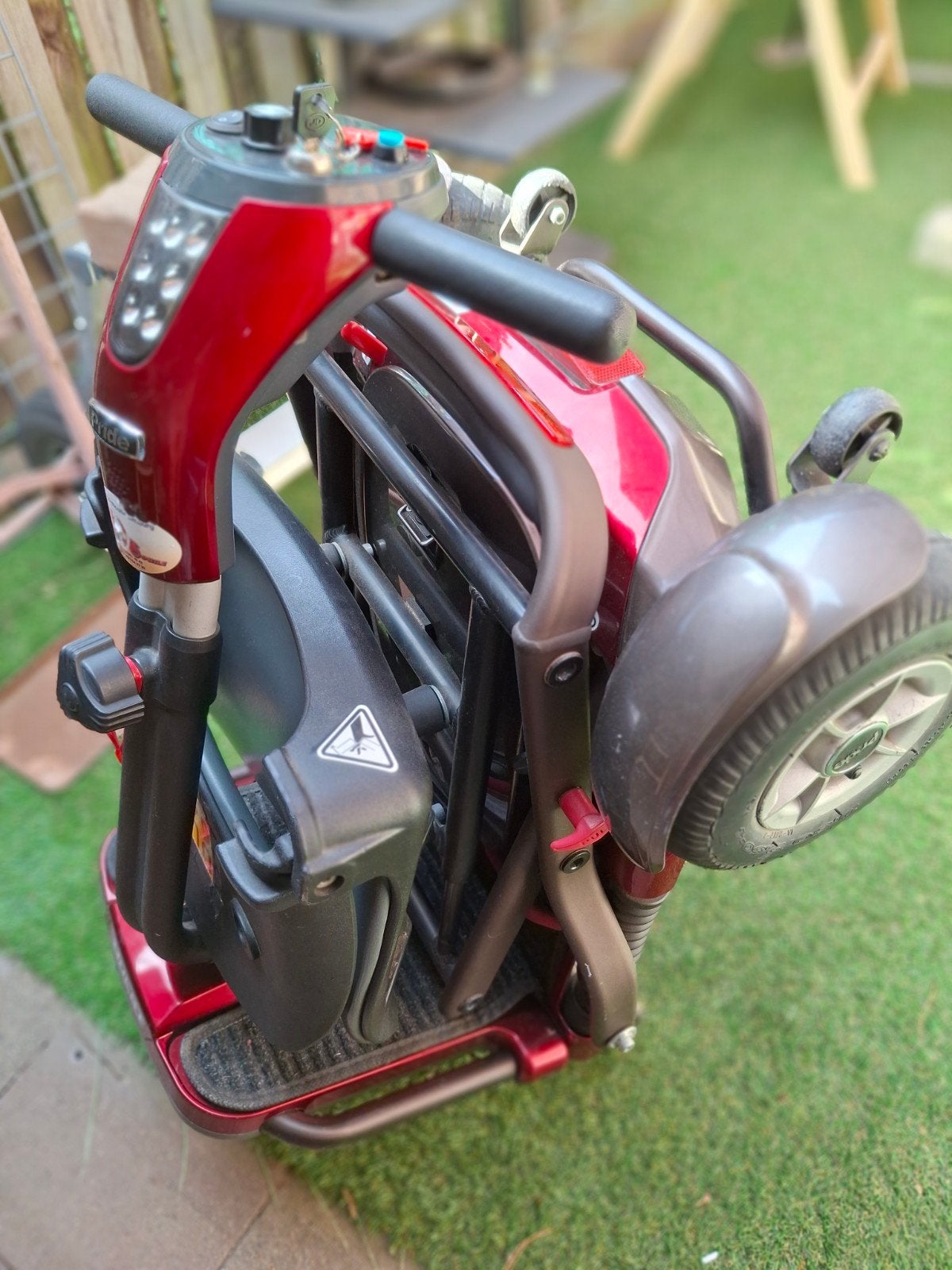 Scootmobiel pride quest inklapbaar, Diversen, Rolstoelen, Ophalen, Inklapbaar, Gebruikt, Elektrische rolstoel
