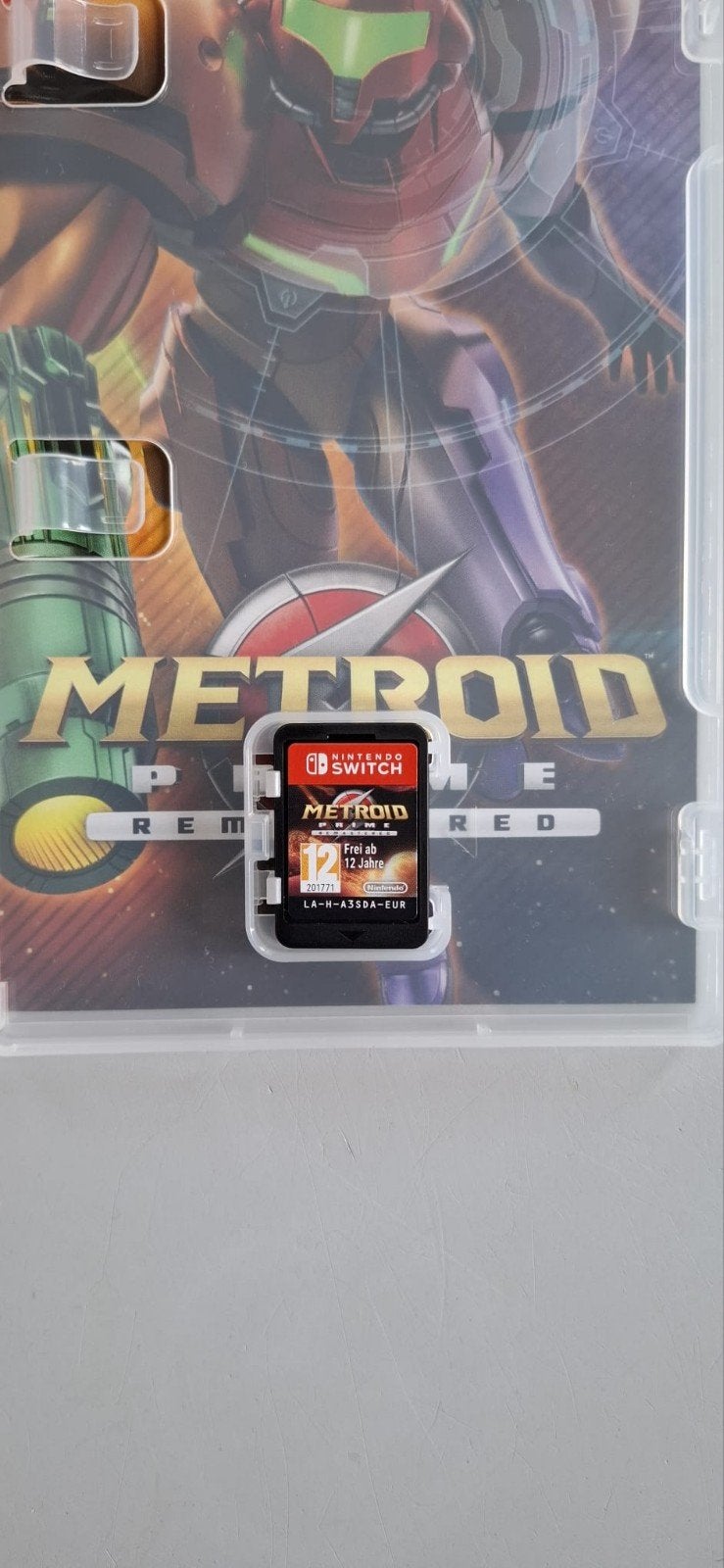 Metroid Prime Remastered, Spelcomputers en Games, Ophalen of Verzenden, Zo goed als nieuw, Zonder controller, Switch Original