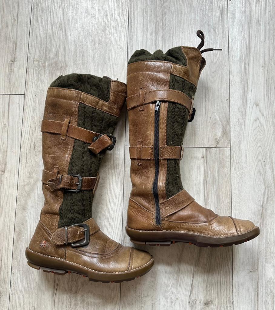 ART laarzen, Kleding | Dames, Schoenen, Hoge laarzen, Bruin, Ophalen of Verzenden, Gedragen
