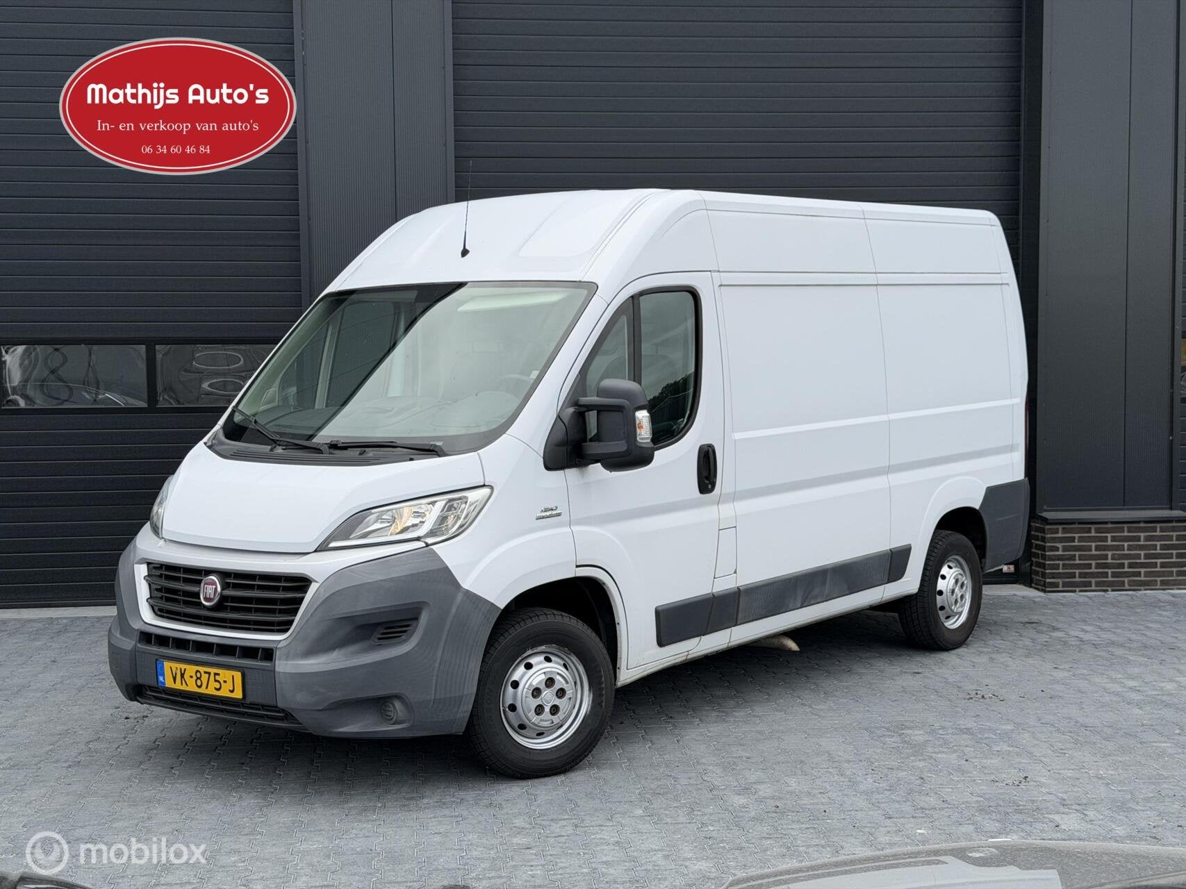 Fiat Ducato bestel 33 2.3 MultiJet L2H2 Airco! Goed onderhou, Auto's, Voorwielaandrijving, Euro 5, 2500 kg, 14 km/l