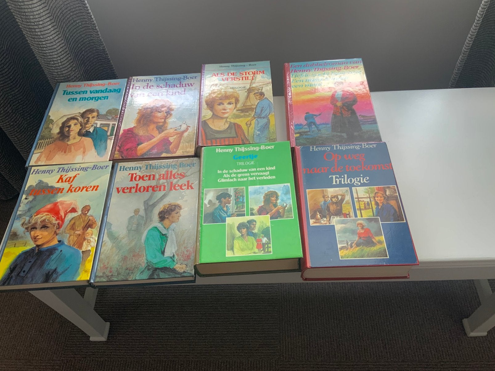8 boeken van Henny Thijssing -Boer, Ophalen of Verzenden, Zo goed als nieuw, Noord-Brabant