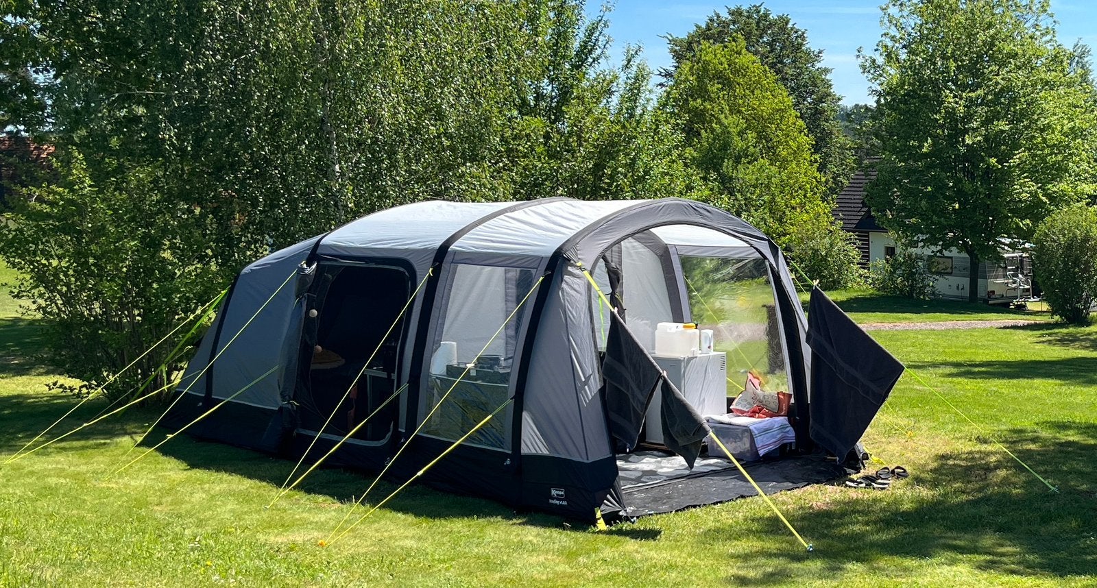 Kampa Hayling 4 poly air, Ophalen, Gebruikt, Tot en met 4
