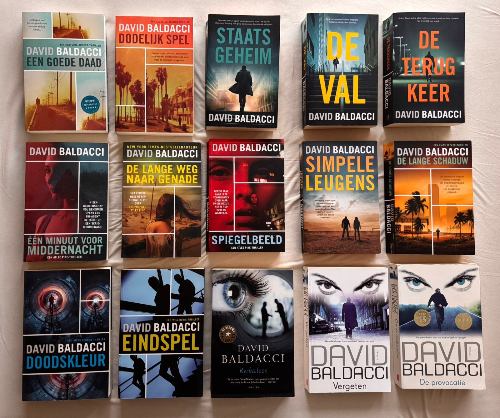 Verschillende Baldacci boeken, Boeken, Ophalen of Verzenden, Gelezen
