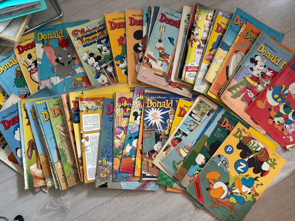 Donald Ducks jaren 70, 80 stuks, Boeken, Tijdschriften en Kranten, Ophalen of Verzenden, Zo goed als nieuw, Overige typen