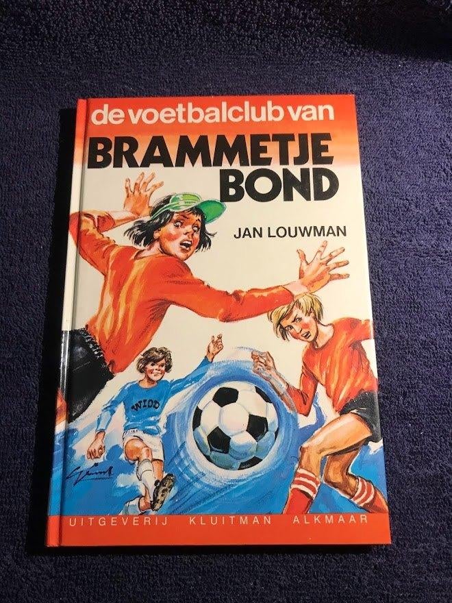 Kinderboek: De voetbalclub van Brammetje Bond- Jan Louwman., Boeken, Fictie algemeen, Ophalen of Verzenden, Zo goed als nieuw