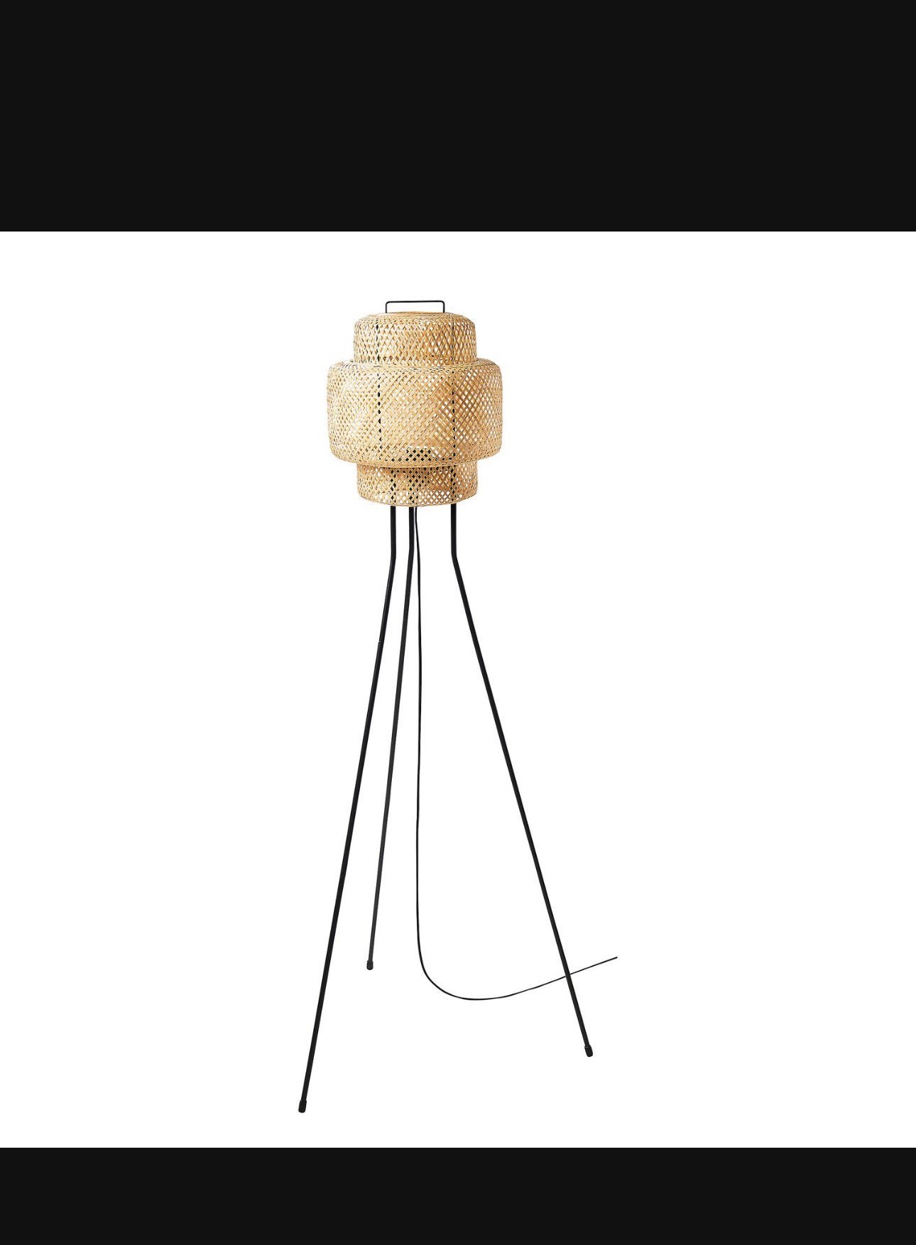 Ikea SINNERLIG lamp, Huis en Inrichting, Ophalen of Verzenden, Zo goed als nieuw, 150 tot 200 cm
