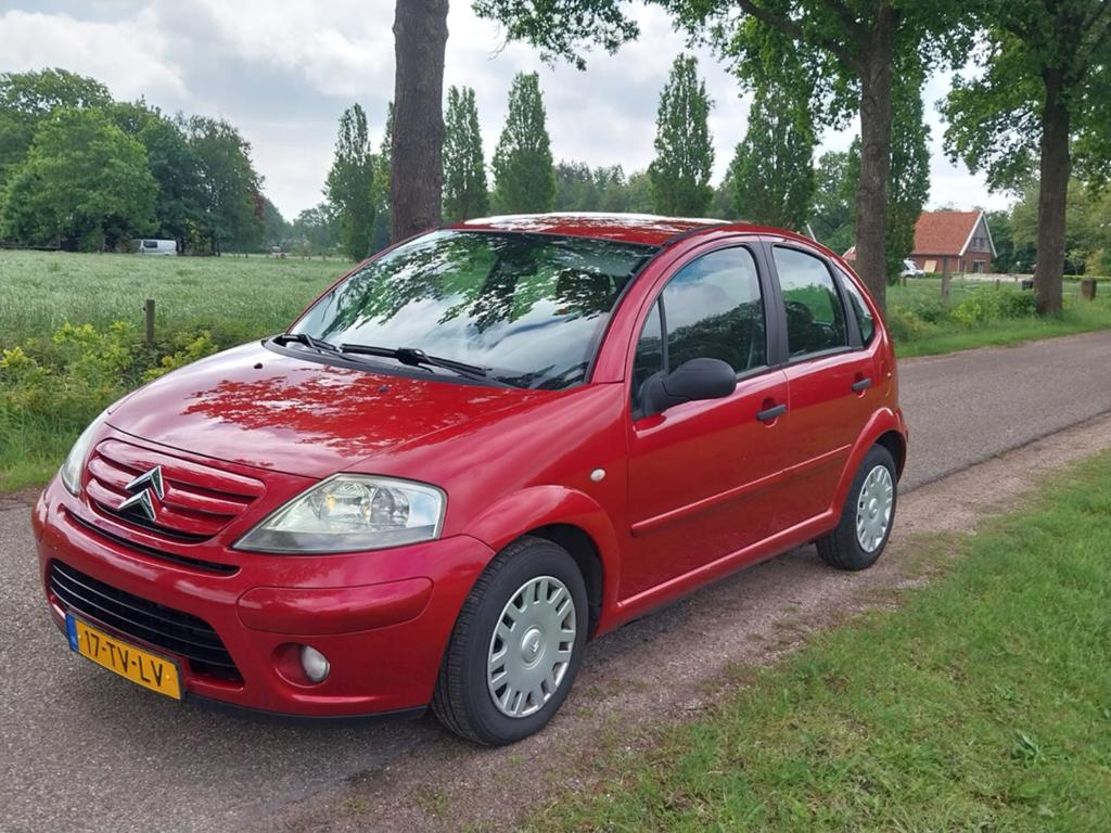 Citroën C3 1.4 I 2007 Rood, Voorwielaandrijving, 1160 kg, 989 kg, Origineel Nederlands