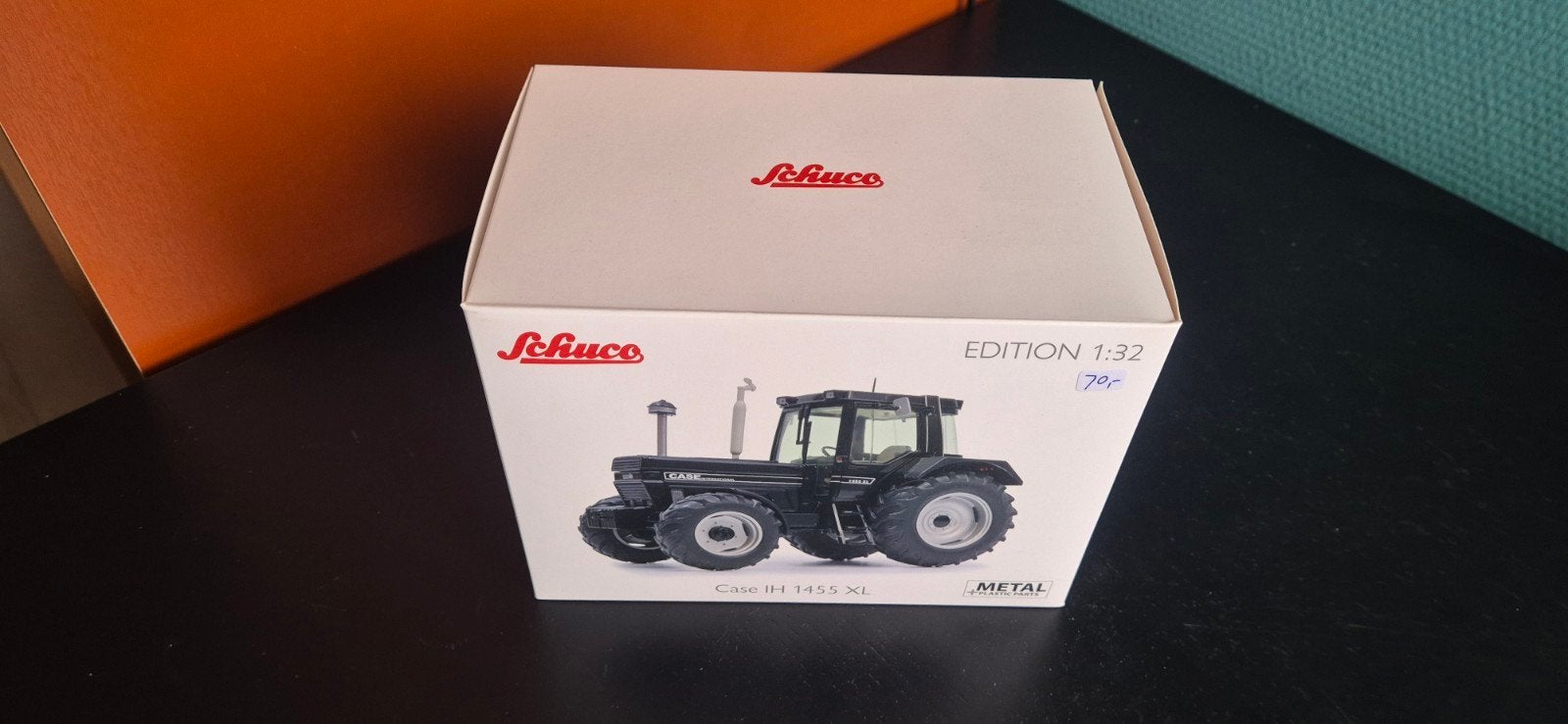 case ih ihc 1455xl zwart schuco, Hobby en Vrije tijd, Ophalen of Verzenden, Nieuw, Tractor of Landbouw, Schuco
