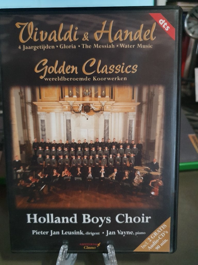 Vivaldi Handel Holland Boys Choir (dvd+2cd's), Ophalen, Barok, Zo goed als nieuw, Vocaal