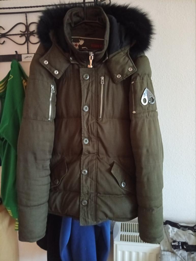 Jas Moose knuckles M/L Origineel, Ophalen of Verzenden, Zo goed als nieuw, Overige maten, Groen