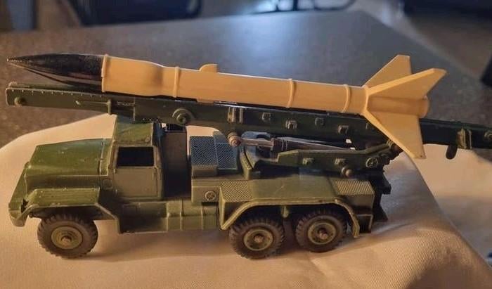 Dinky Toys 665 Missile Launcher - Vintage Militair Voertuig, Ophalen of Verzenden