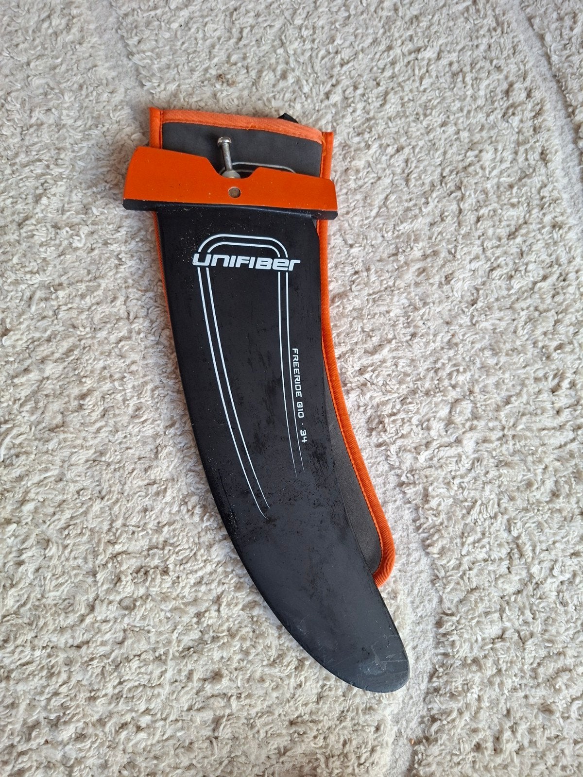 Unifiber Freeride G10 34 cm vin met vinhoes, Vin, Ophalen of Verzenden, Zo goed als nieuw, Met vin(nen)