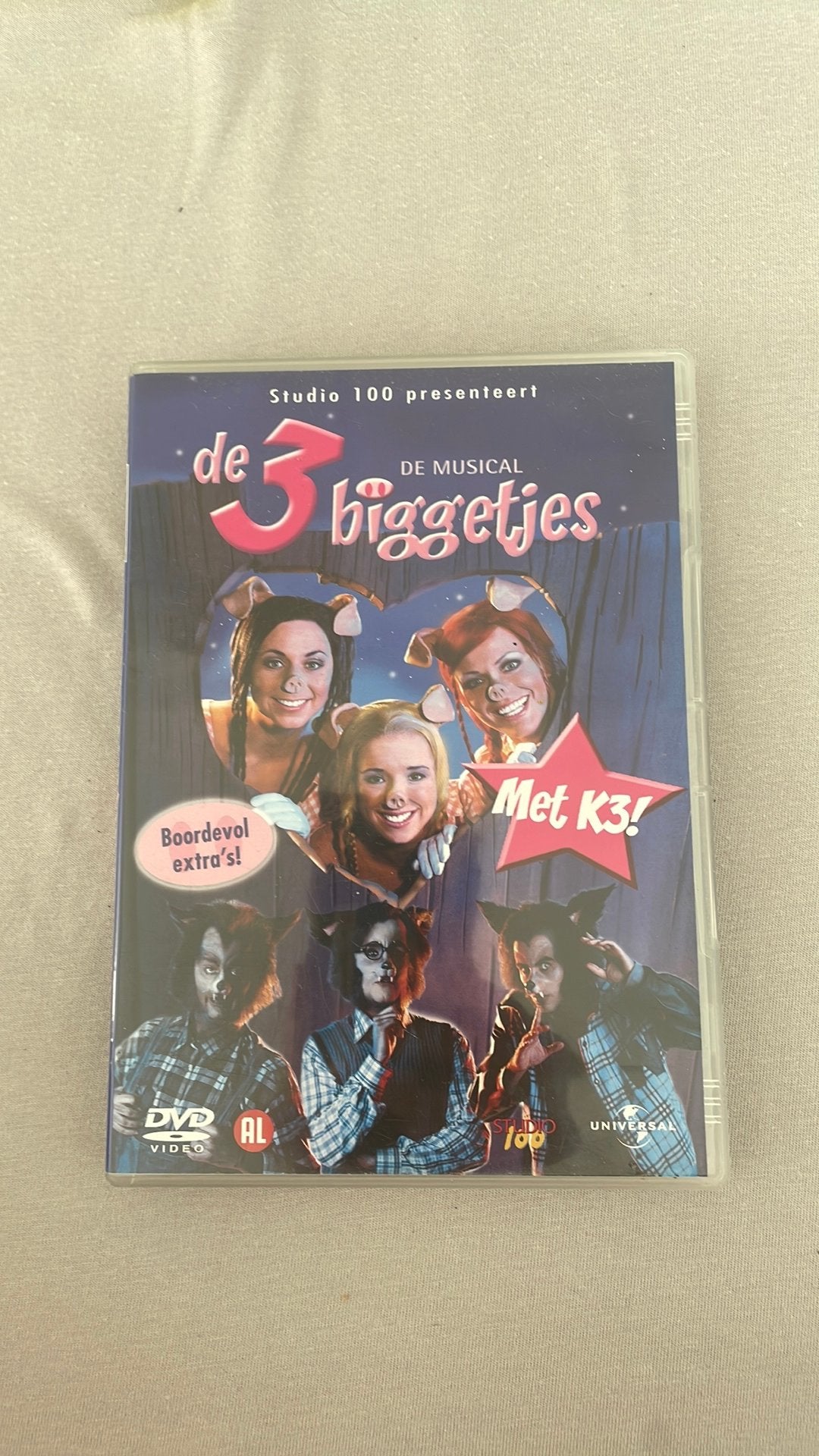 De 3 biggetjes dvd (og k3), Show, Verzenden, Alle leeftijden, Nederlands