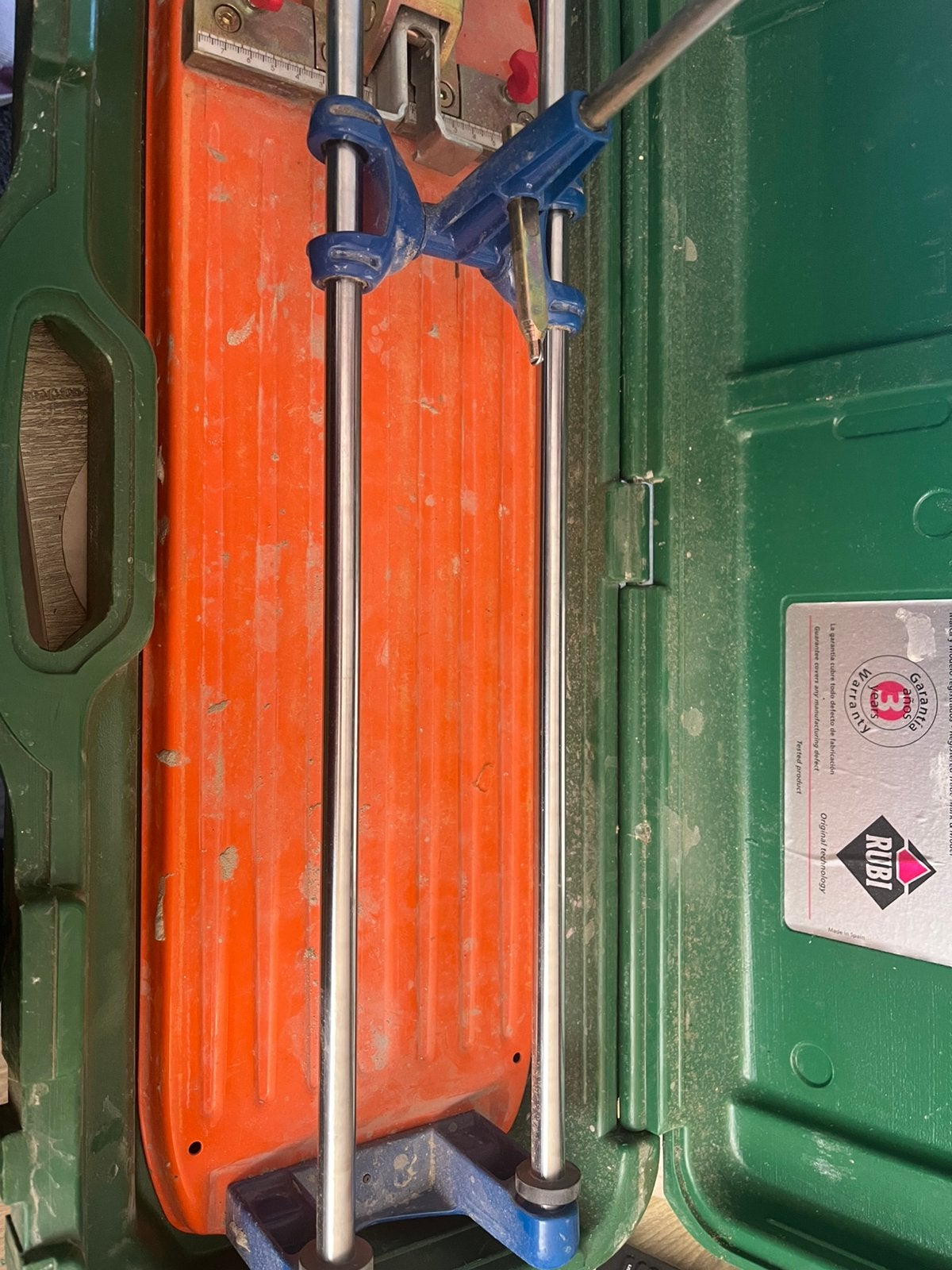 Rubi ts-40 tegelsnijder, Ophalen of Verzenden, Gebruikt