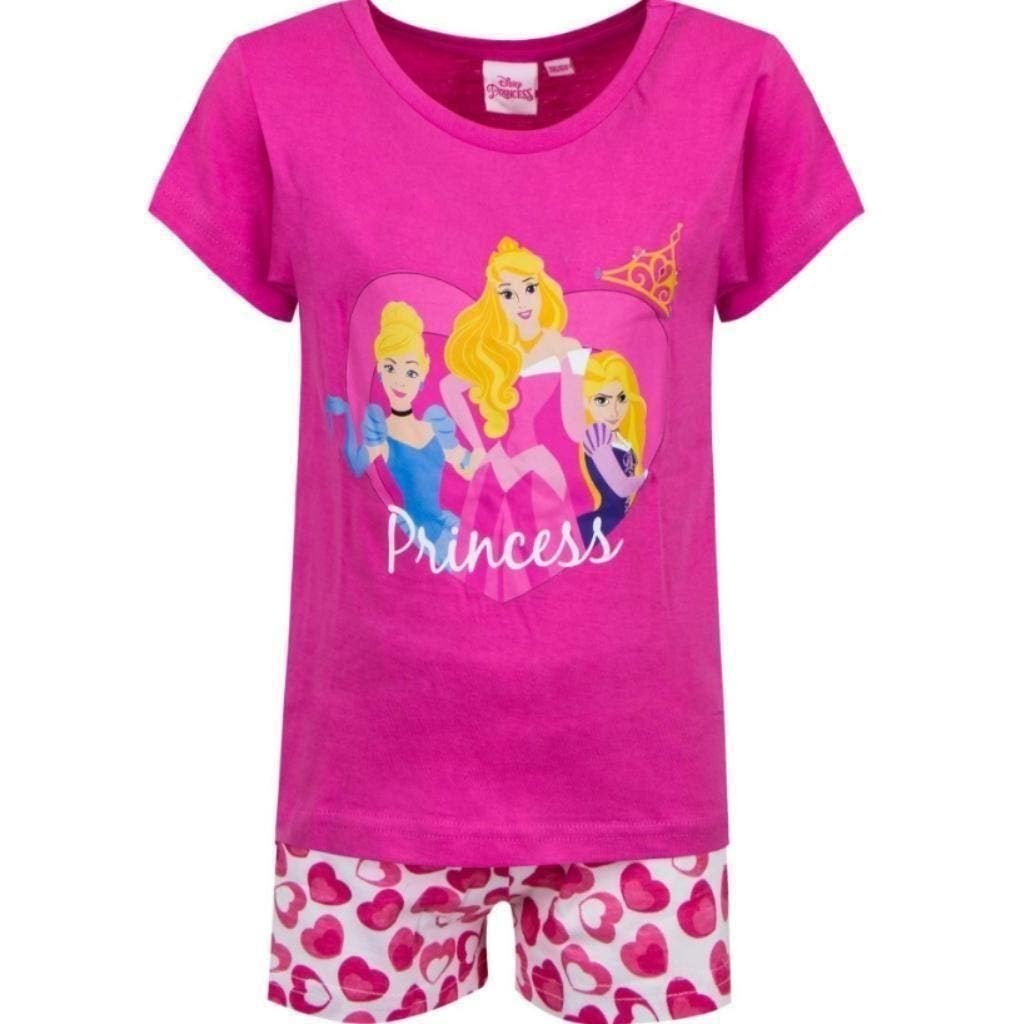 Disney Princess Shortama Love - mt 98 - 104 - 110 - Katoen, Nacht- of Onderkleding, Meisje, Nieuw, Ophalen of Verzenden