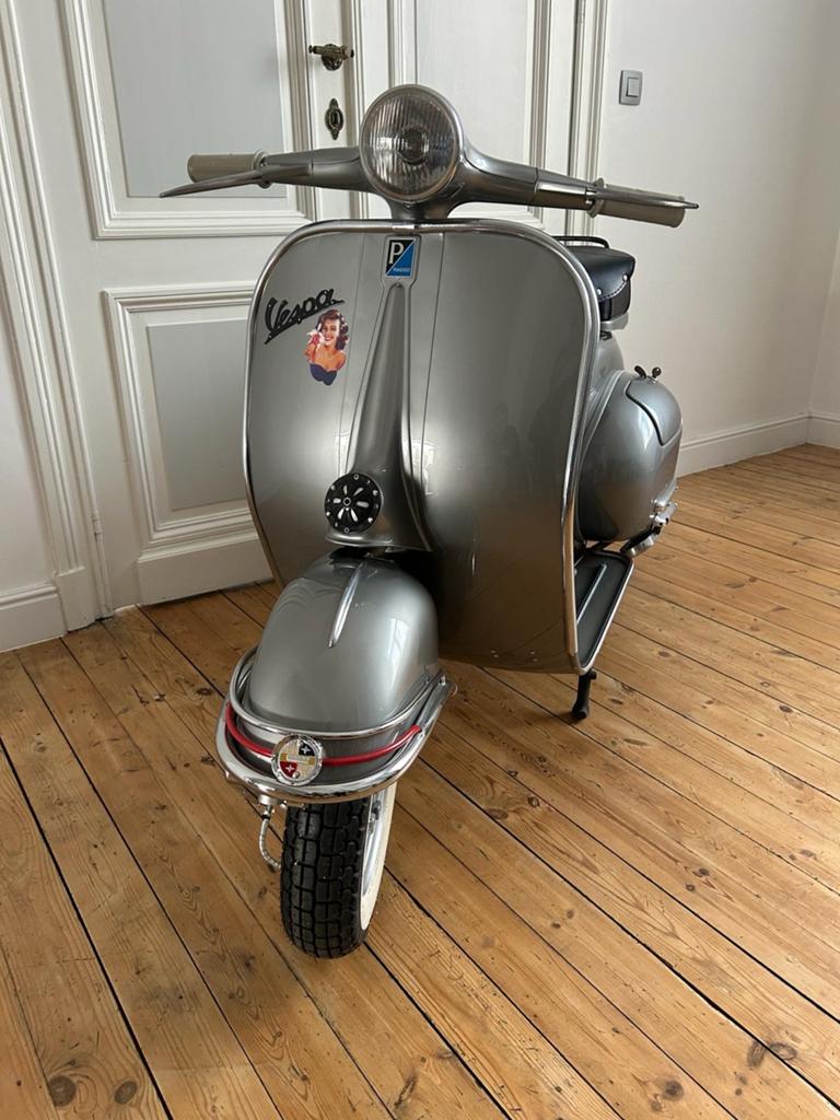 Vespa 125 VNA2T 1958 - NL kenteken- Volledig gerestaureerd, Scooter, Particulier, 125 cc
