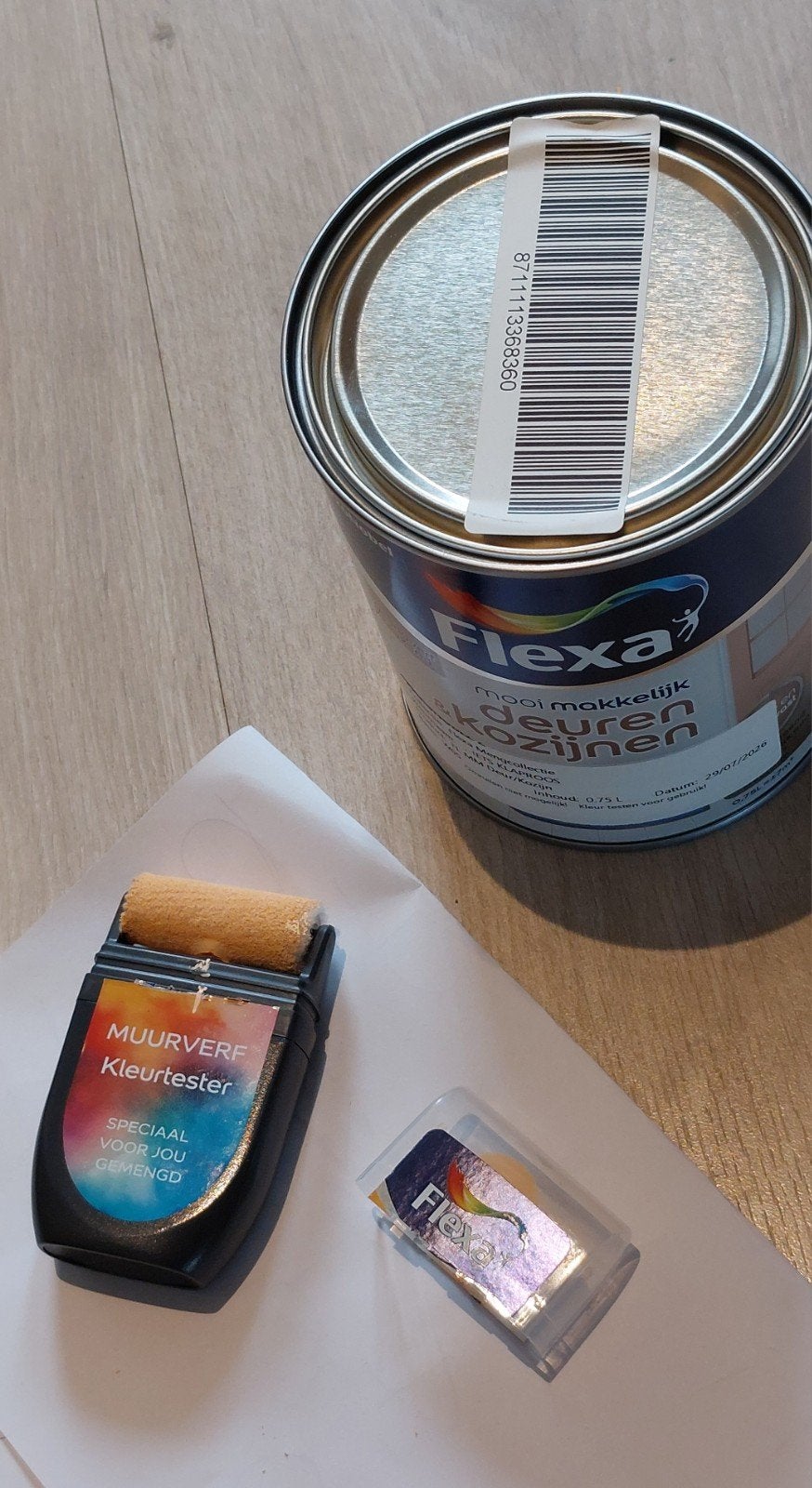Flexa Mooi Makkelijk Deuren & Kozijnen 'iets klaproos' verf, Overige kleuren, Nieuw, Ophalen of Verzenden, Verf