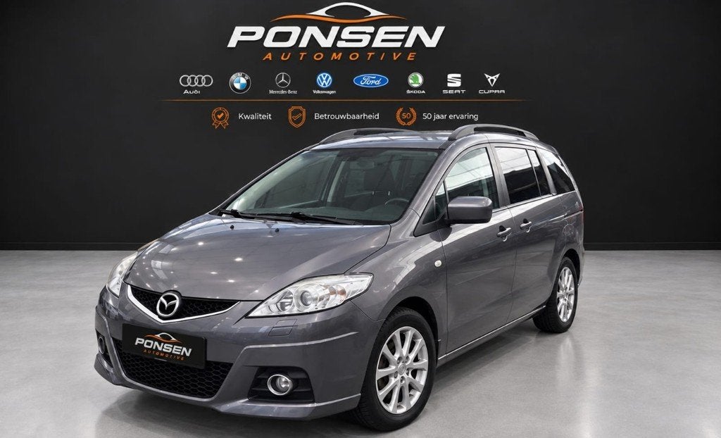 Mazda 5 2.0 Katano 7 persoons, Auto's, Gebruikt, 7 stoelen, Origineel Nederlands, Handgeschakeld