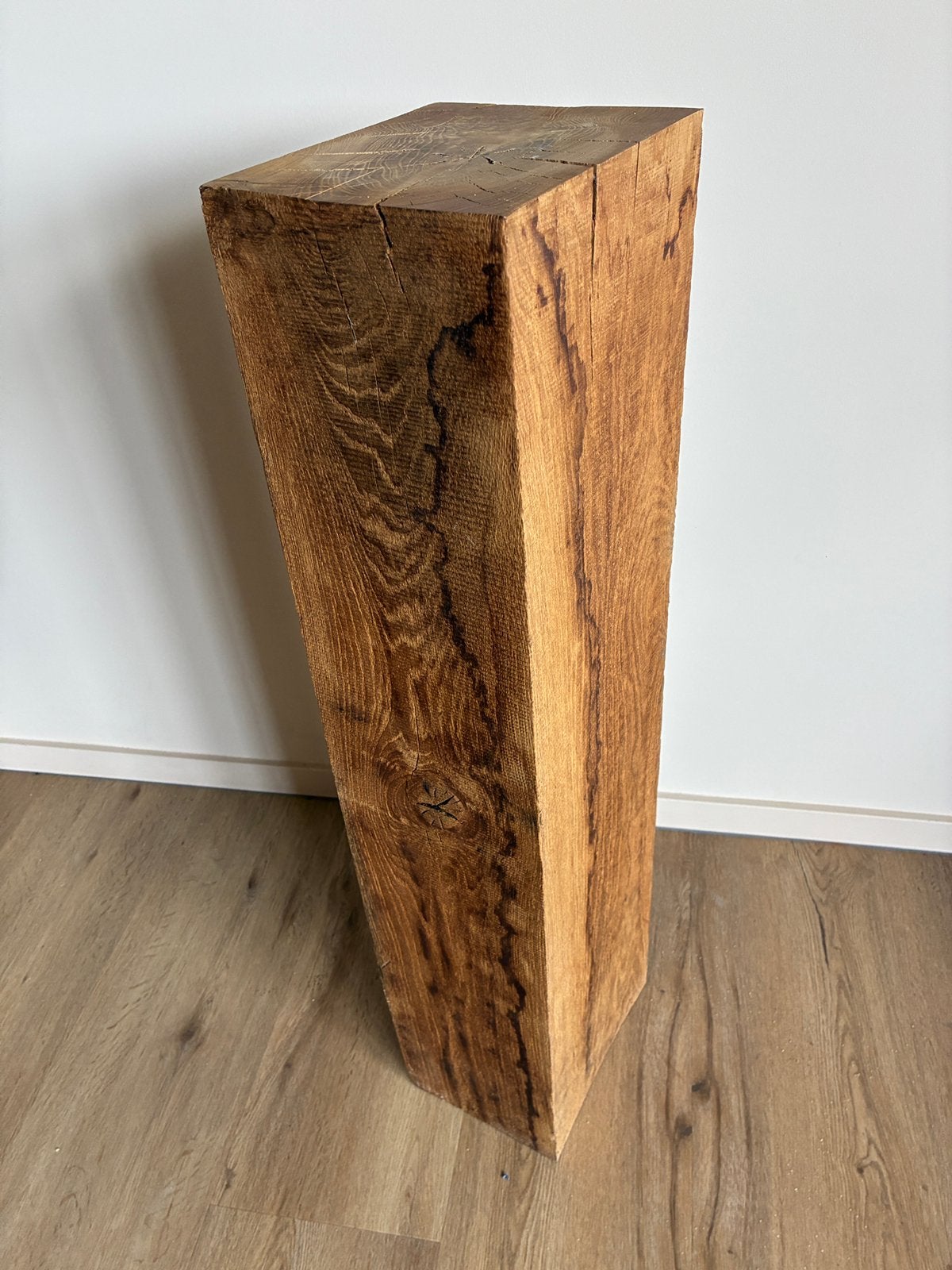 Decoratieve zuil van hout. Aanmeerpaal, Huis en Inrichting, Woonaccessoires | Zuilen en Pilaren, Ophalen, Zo goed als nieuw