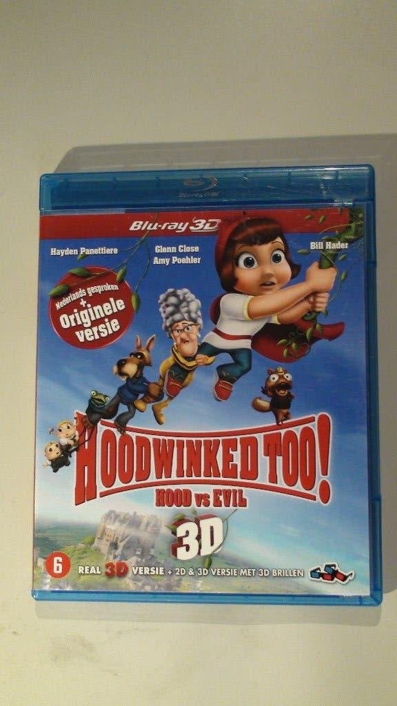 Hoodwinked too ! hood vs evil 3D blu-ray, Nederlands, Film, Blu-ray, Ophalen of Verzenden