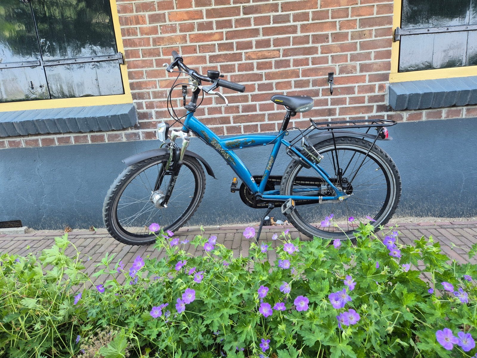Batavus 24 inch kinderfiets met nieuwe kettingkast, 20 inch of meer, Gebruikt, Velgrem, Batavus