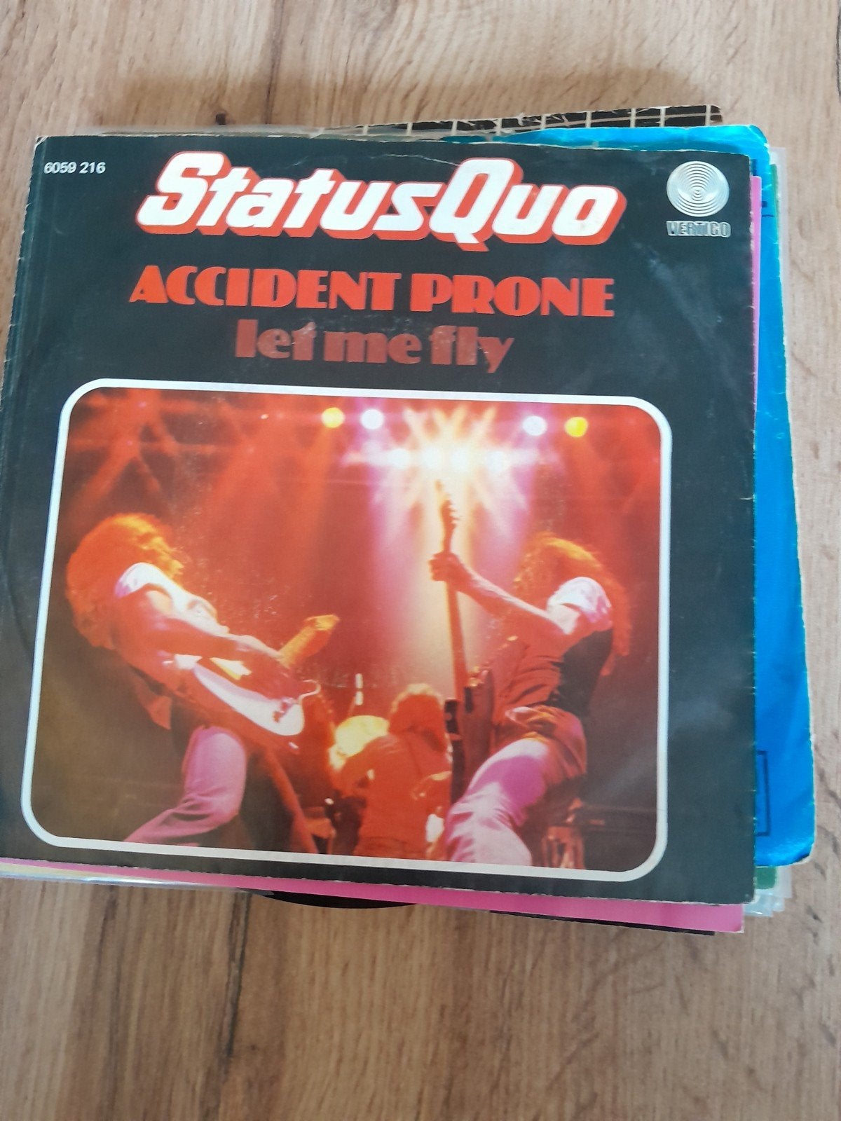 Statusquo 7inch accident prone, Ophalen of Verzenden, Zo goed als nieuw, Pop