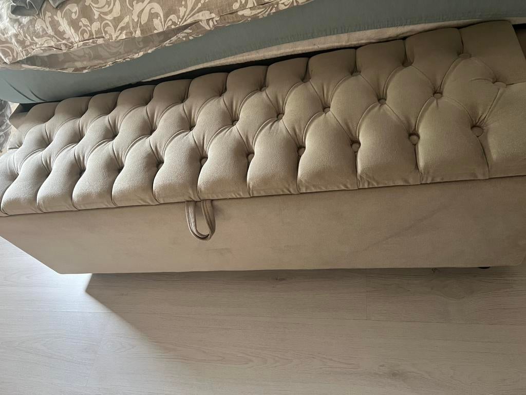 2 nachtkasjes, 1 bed 160x200 , 1 bank, Huis en Inrichting, Ophalen of Verzenden, Zo goed als nieuw, Tweepersoons, 160 cm