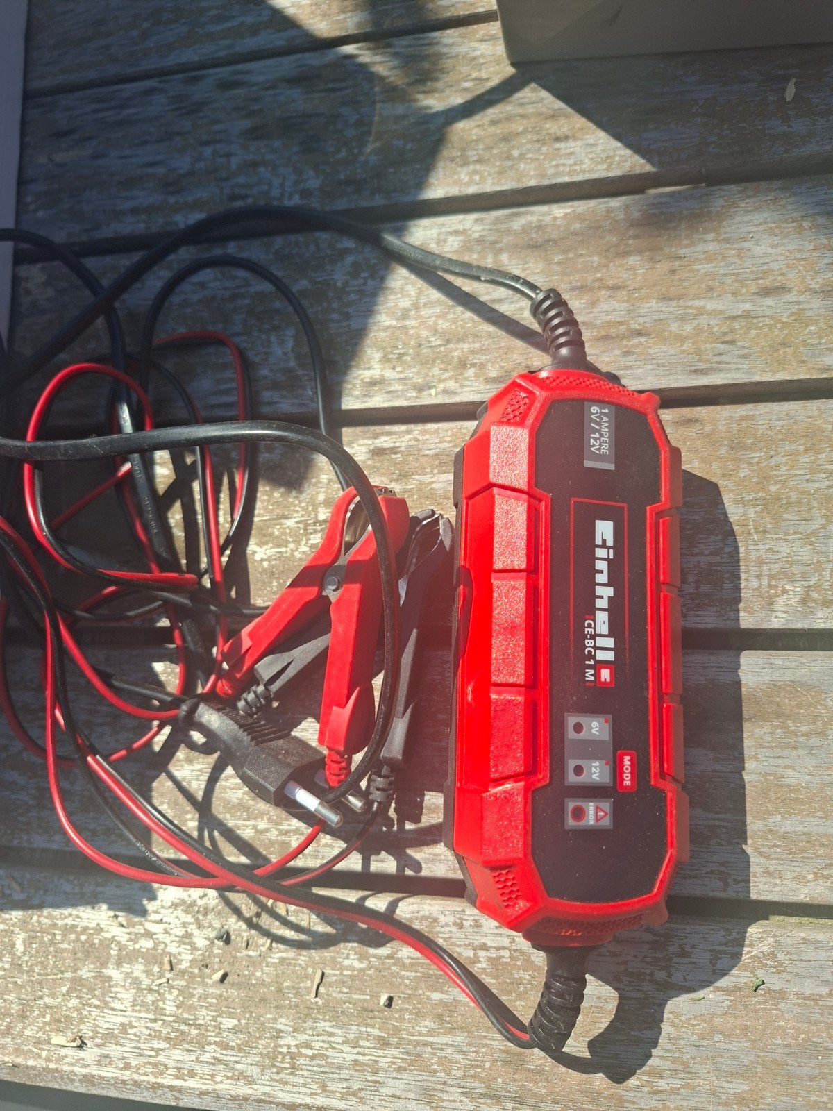Ultracell UL 7-12 (12V 7.0Ah) accu met Einhell acculader, Ophalen of Verzenden, Gebruikt, Universele onderdelen