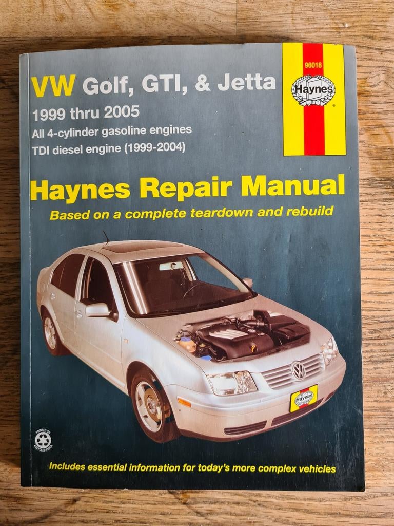 Haynes handboek VW Golf, GTI, Jetta 1999 - 2005, Ophalen of Verzenden