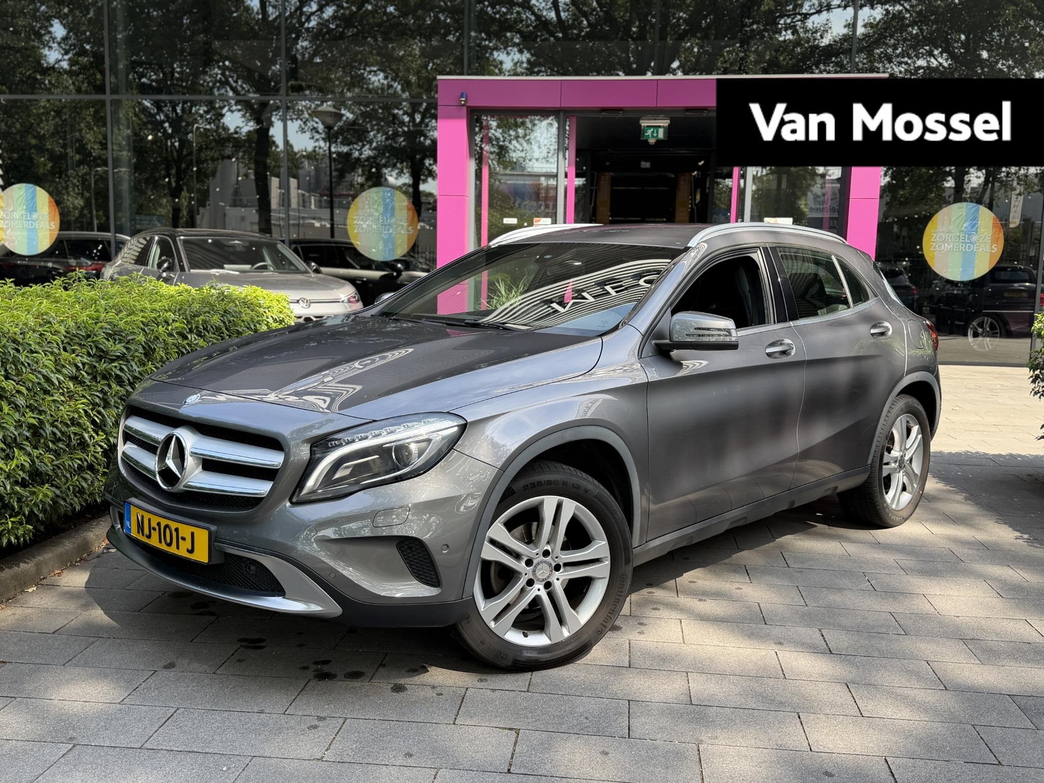 Mercedes-Benz GLA-klasse 180 Ambition | WORDT VERWACHT | 1e, Auto's, Mercedes-Benz, 12 maanden, Gebruikt, 4 cilinders, Leder en Stof