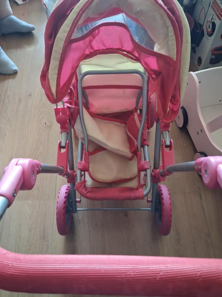 Poppenwagen, Kinderen en Baby's, Speelgoed | Poppen, Ophalen of Verzenden, Zo goed als nieuw, Babypop