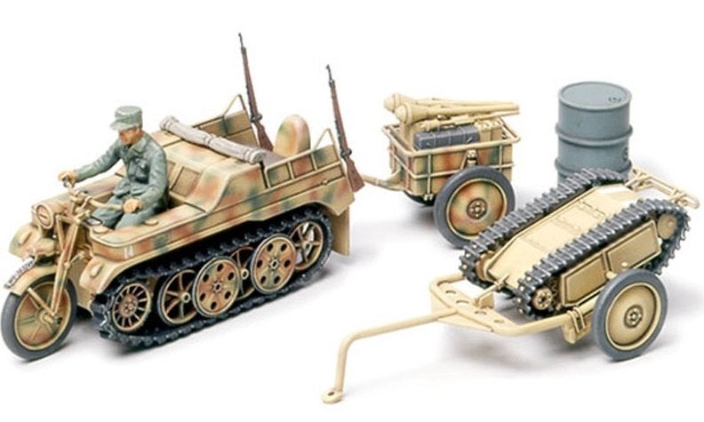 Tamiya bouwpakket 32502 schaal 1:48 Kettenkraft inclusief ka, Hobby en Vrije tijd, 1:32 tot 1:50, Nieuw, Ophalen of Verzenden