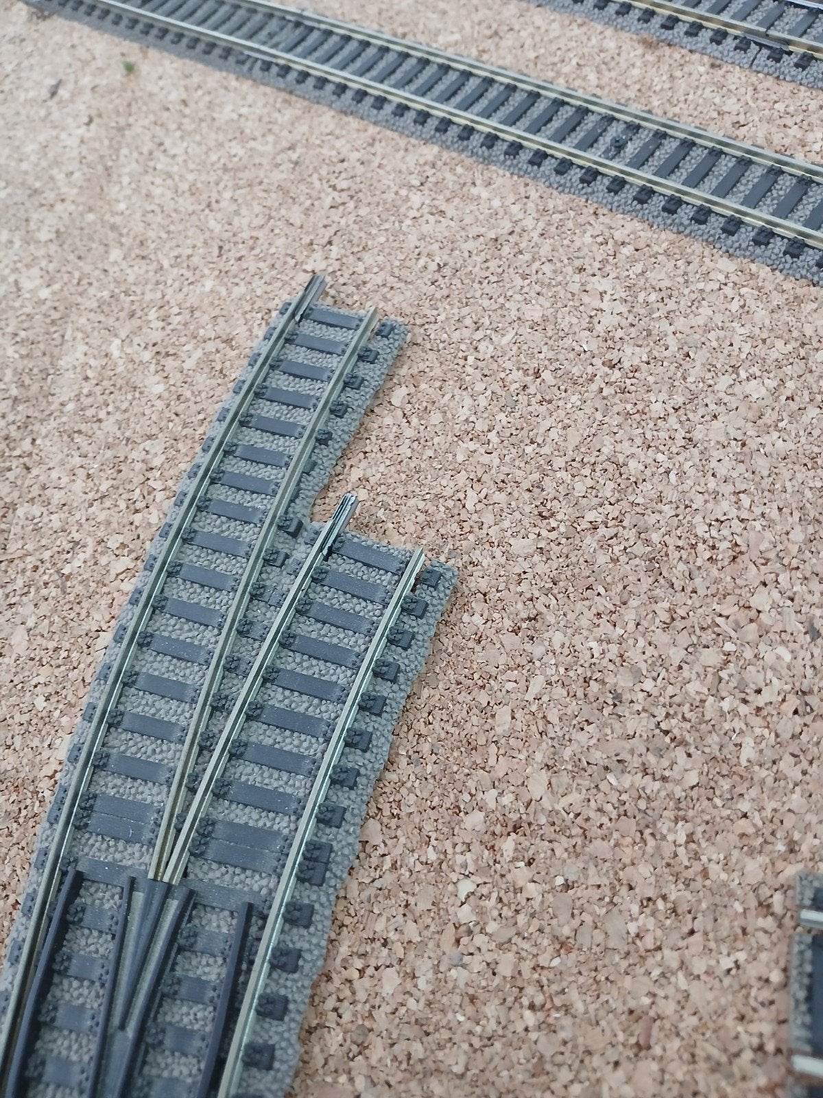 Fleischmann Rails 6142 - Gebruikte Wisselrails, Ophalen of Verzenden, Gebruikt, Rails, Fleischmann