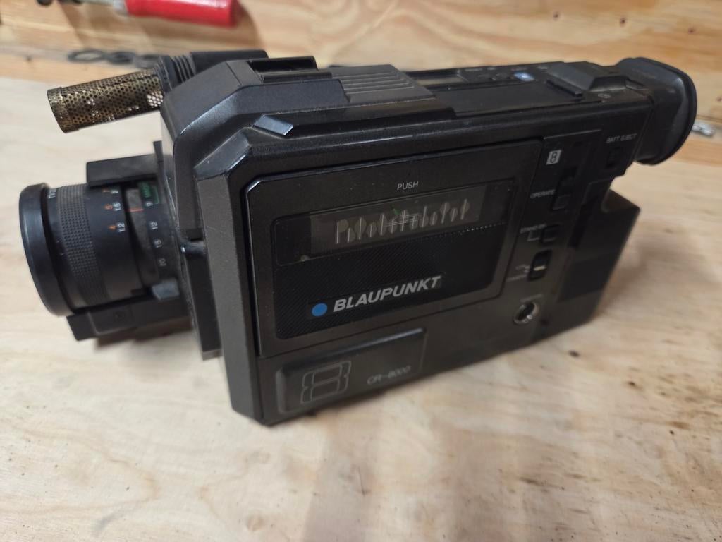 Blaupunkt CR-8000 camera inclusief lader en kabels, Audio, Tv en Foto, Videocamera's Analoog, Verzenden, 8mm