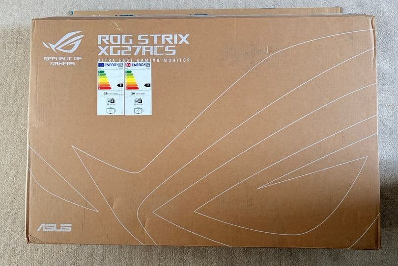 ASUS ROG Strix XG27ACS Gaming Monitor - 27 inch QHD 180Hz, Computers en Software, Monitoren, IPS, In hoogte verstelbaar, Minder dan 1 ms