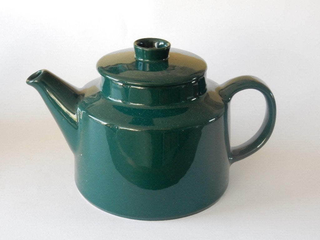 Arabia Kilta groene pot thee/ koffie, Ophalen of Verzenden, Zo goed als nieuw, Bord(en), Overige stijlen