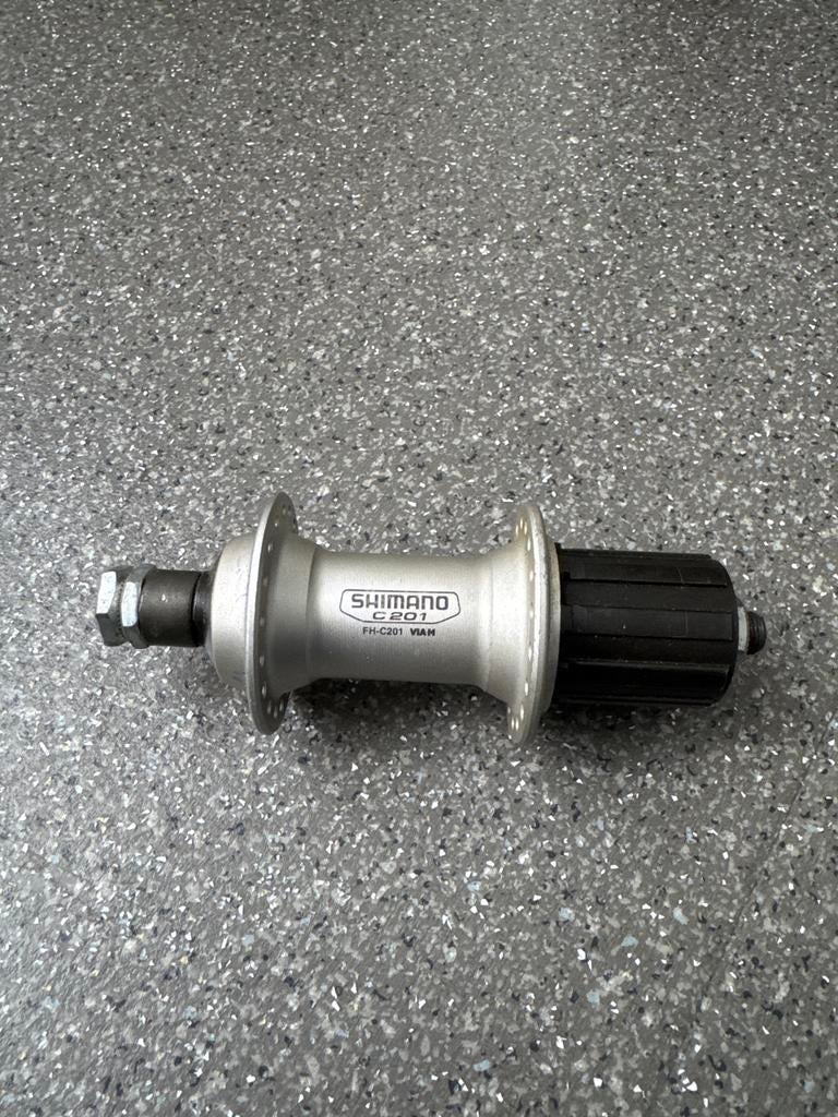 Shimano C201 Cassettebody Achterwiel FH-C201 VIA M, Fietsen en Brommers, Fietsonderdelen, Wiel, Ophalen of Verzenden, Zo goed als nieuw
