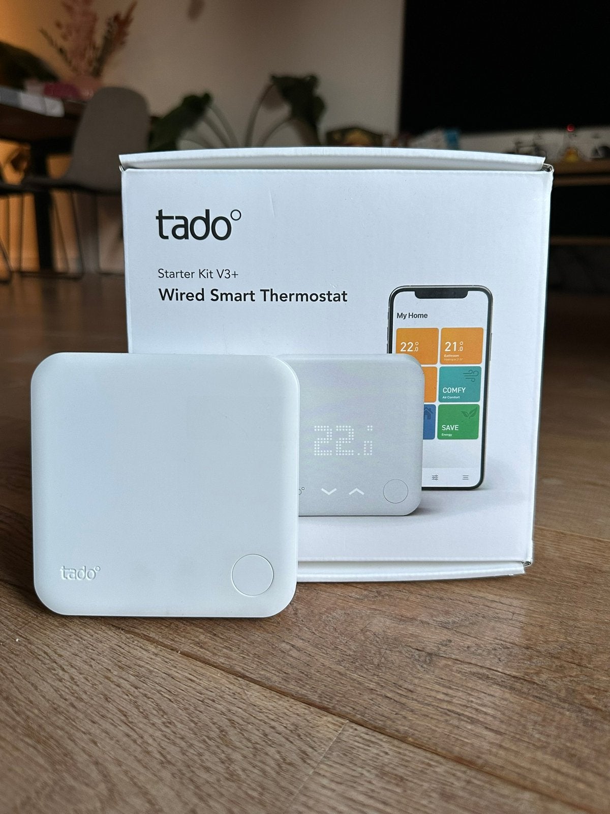 tado Starter Kit V3+ Wired Smart Thermostat, Ophalen, Gebruikt
