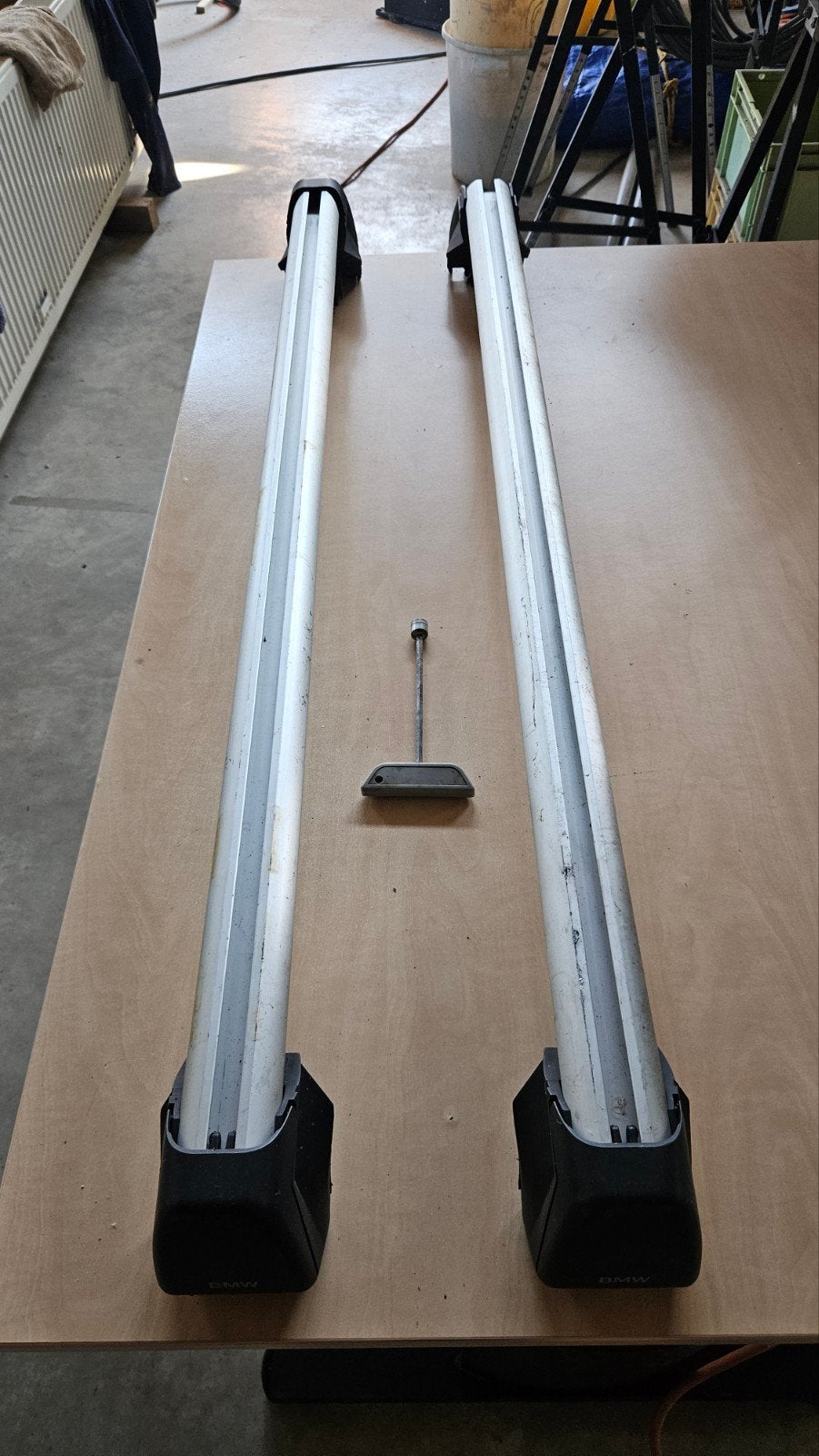 BMW dakdragers 3-serie E91 2005 tm 2012, Auto diversen, Dakdragers, Ophalen, Gebruikt