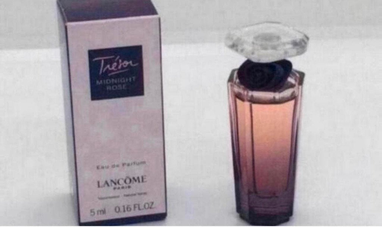 Miniatuur Tresor midnight Rose Lancôme 5 ml eau de parfums, Verzenden, Nieuw, Miniatuur, Gevuld