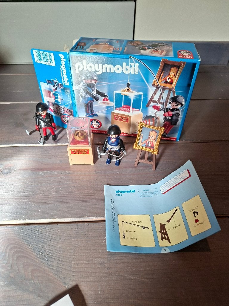 Playmobil set juwelenroof 4265, Losse onderdelen, Ophalen of Verzenden, Zo goed als nieuw, City life
