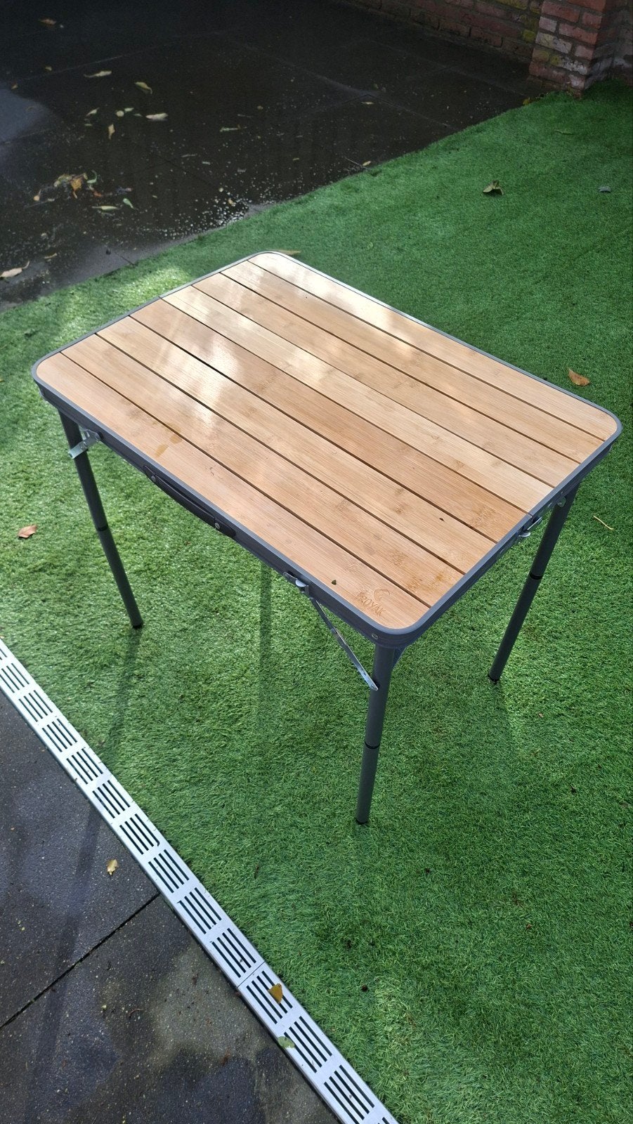 Camping tafeltje opvouwbaar, Ophalen, Rechthoekig, Aluminium