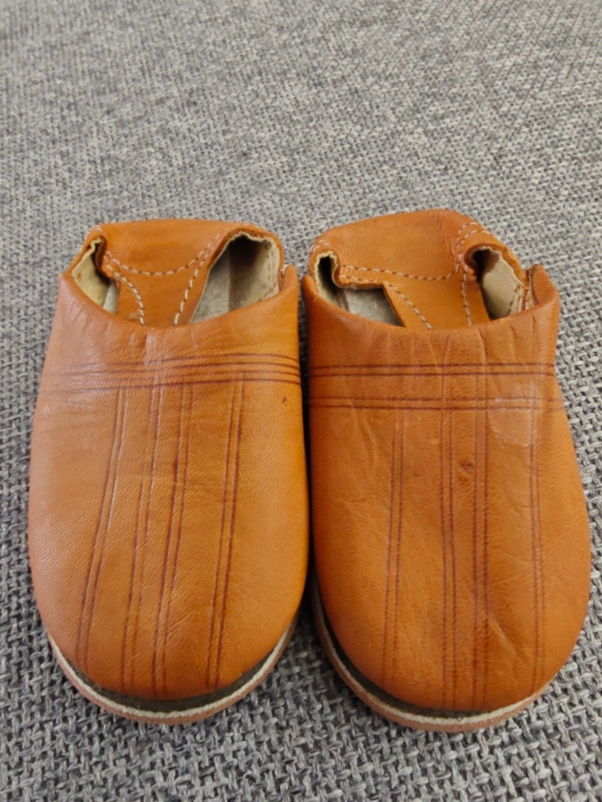 Leren Marokkaanse Babouches - L, Ophalen of Verzenden