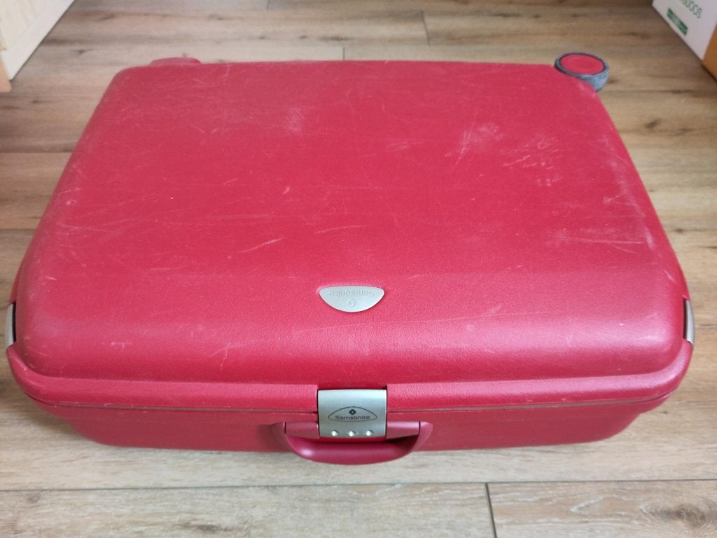koffer samsonite, Gebruikt, Hard kunststof, Slot, 45 tot 55 cm