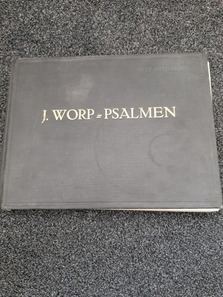 J. Worp - Psalmen (Niet-Rhythmisch) - Muziekboek, Boeken, Godsdienst en Theologie, Gelezen, Christendom | Protestants, Ophalen of Verzenden
