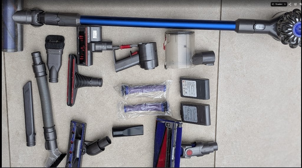 Dyson V6  Moet weg te koop-bieden, Ophalen, 1200 tot 1600 watt