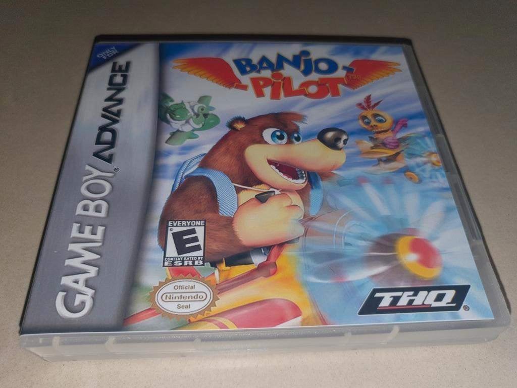 Banjo Pilot Game Boy Advance GBA Game Case, Avontuur en Actie, Verzenden, 1 speler, Zo goed als nieuw