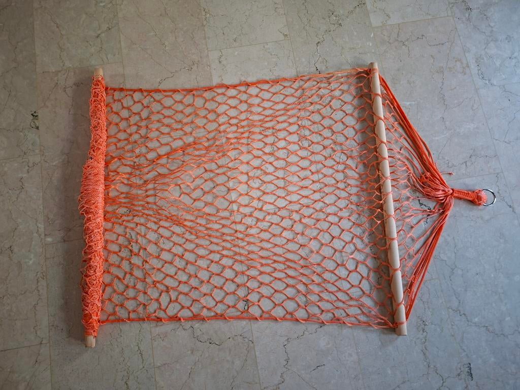Progarden hangmat oranje, 200 cm x 70 cm, Ophalen, Opvouwbaar, Zo goed als nieuw, Eenpersoons