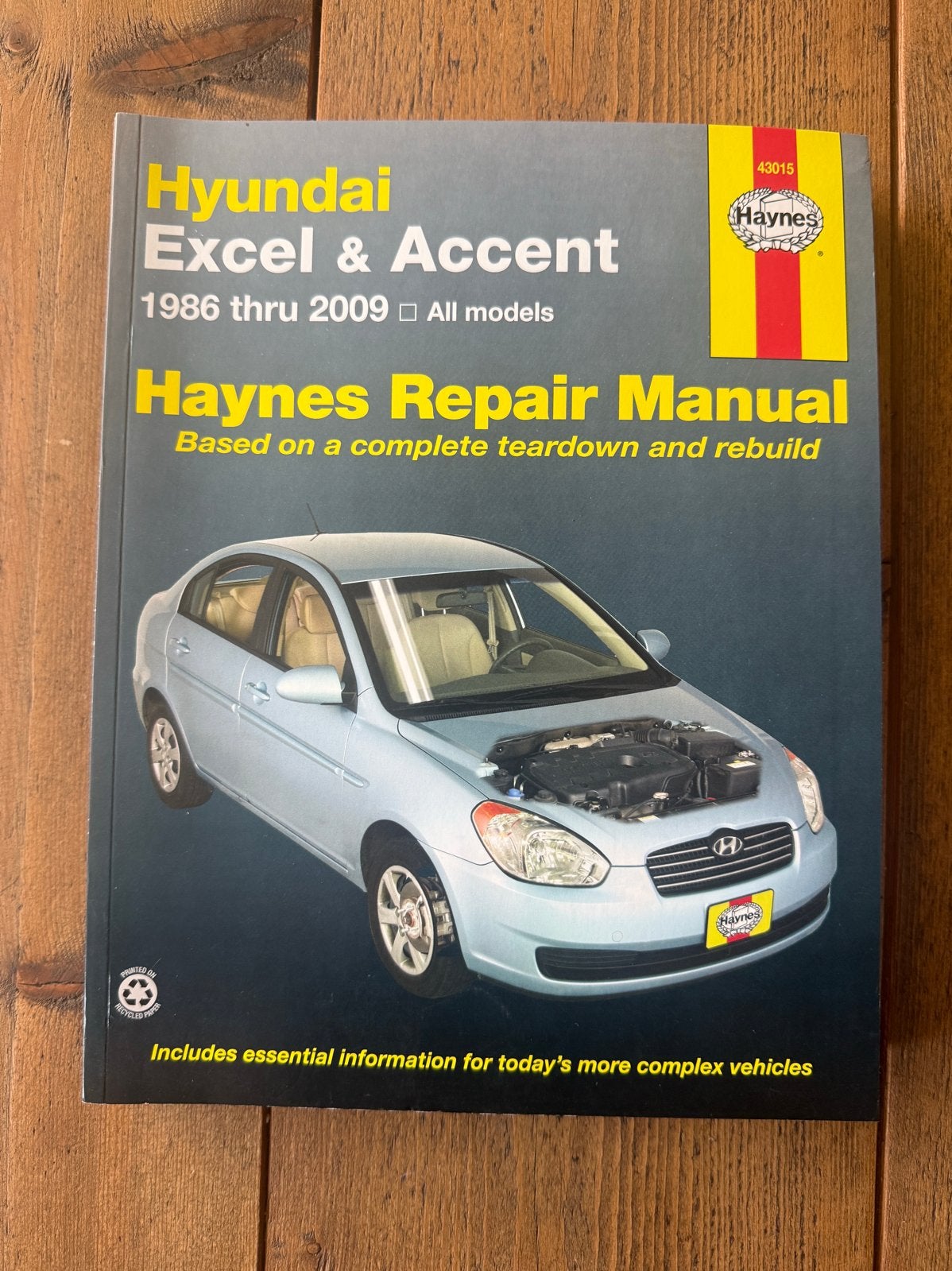 Haynes Reparatiehandleiding Hyundai Excel & Accent (1986-200, Boeken, Ophalen of Verzenden, Gelezen, Overige merken