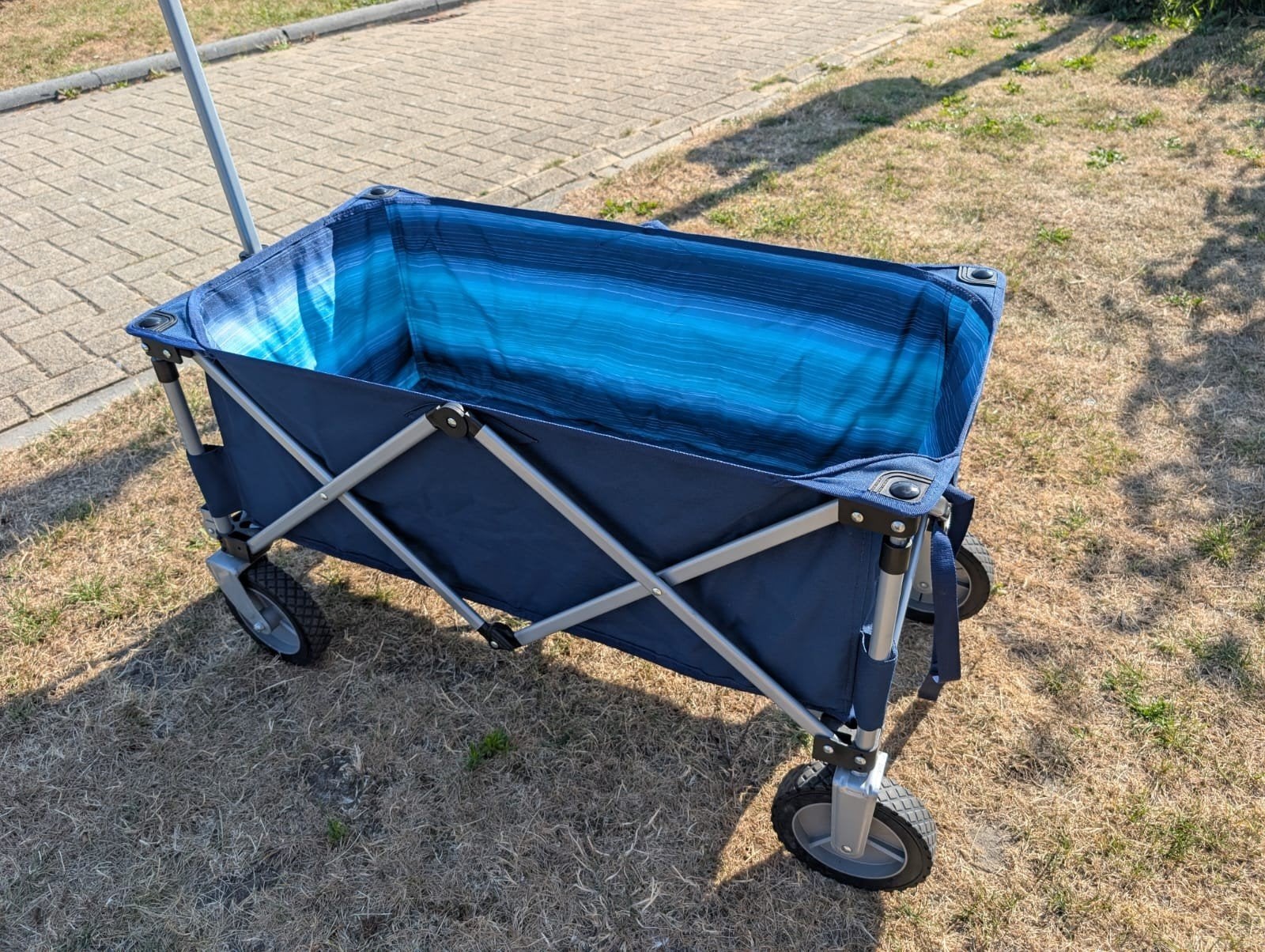 Opvouwbare bolderkar - Ideaal voor strand en camping, Ophalen